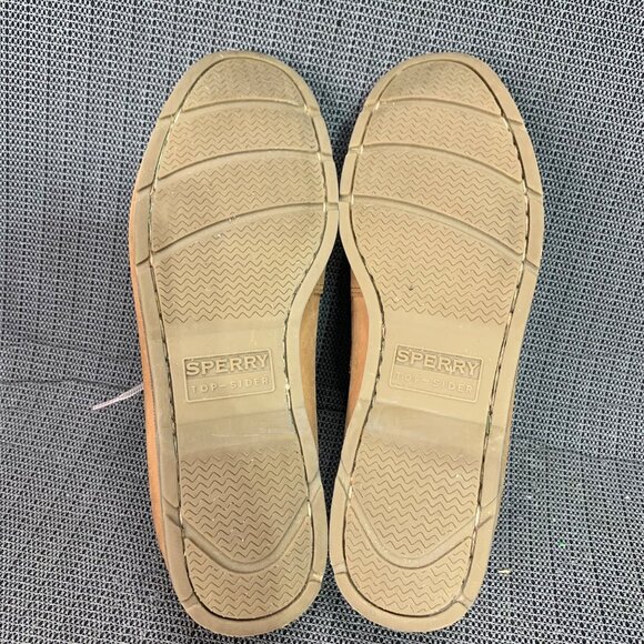 Sperry Top-Sider Mens Size 9M Brown Leather Boat Shoes Casual Slip-On - Picture 7 of 8
